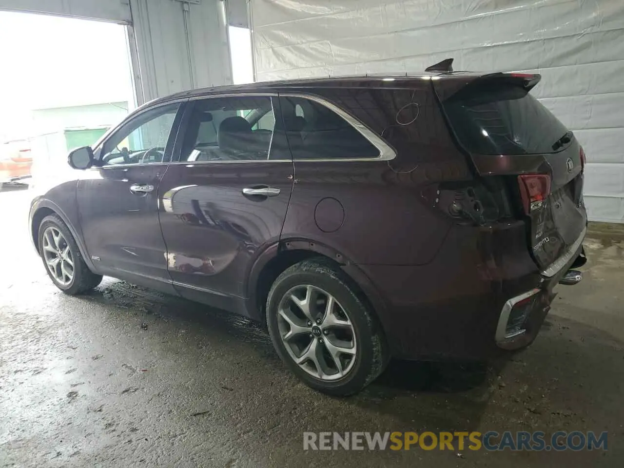 2 Photograph of a damaged car 5XYPKDA51KG524457 KIA SORENTO 2019