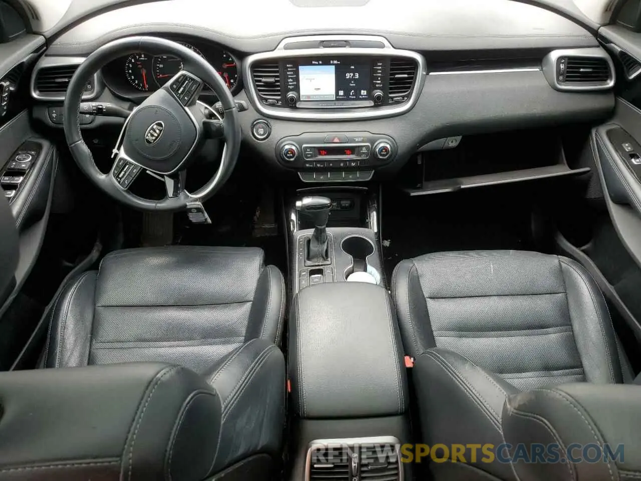 8 Photograph of a damaged car 5XYPKDA54KG459474 KIA SORENTO 2019
