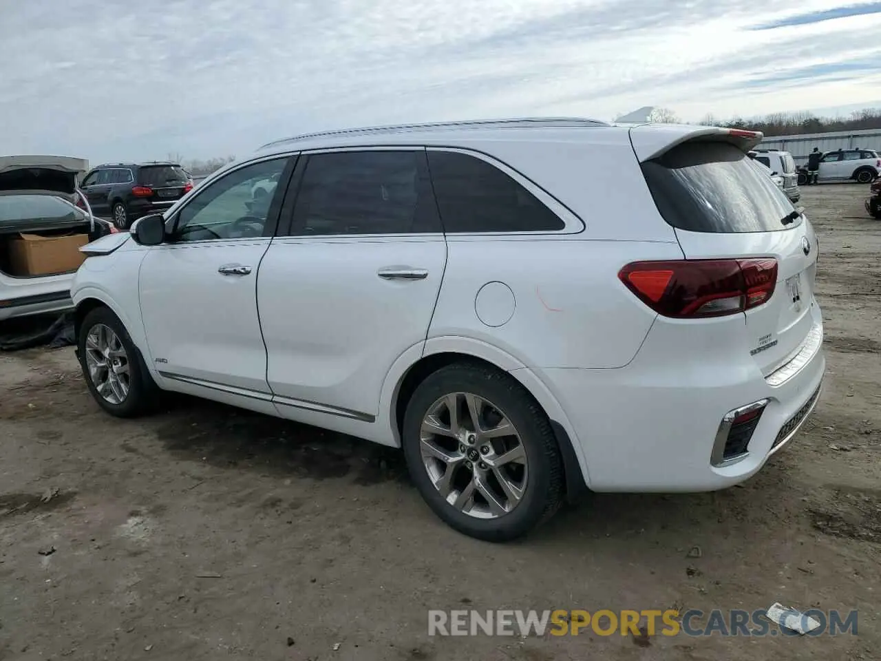 2 Photograph of a damaged car 5XYPKDA55KG534456 KIA SORENTO 2019