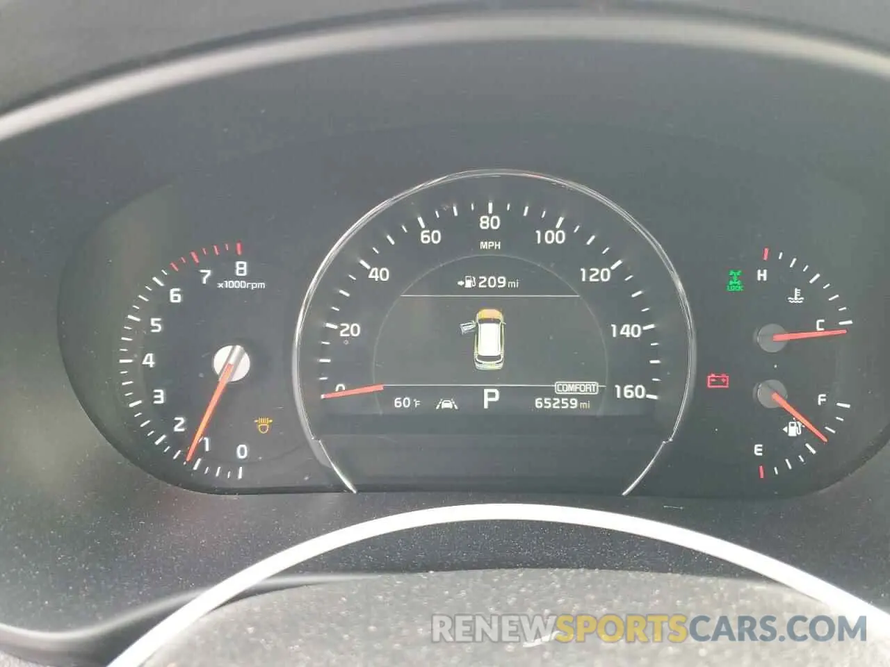 9 Photograph of a damaged car 5XYPKDA55KG534456 KIA SORENTO 2019