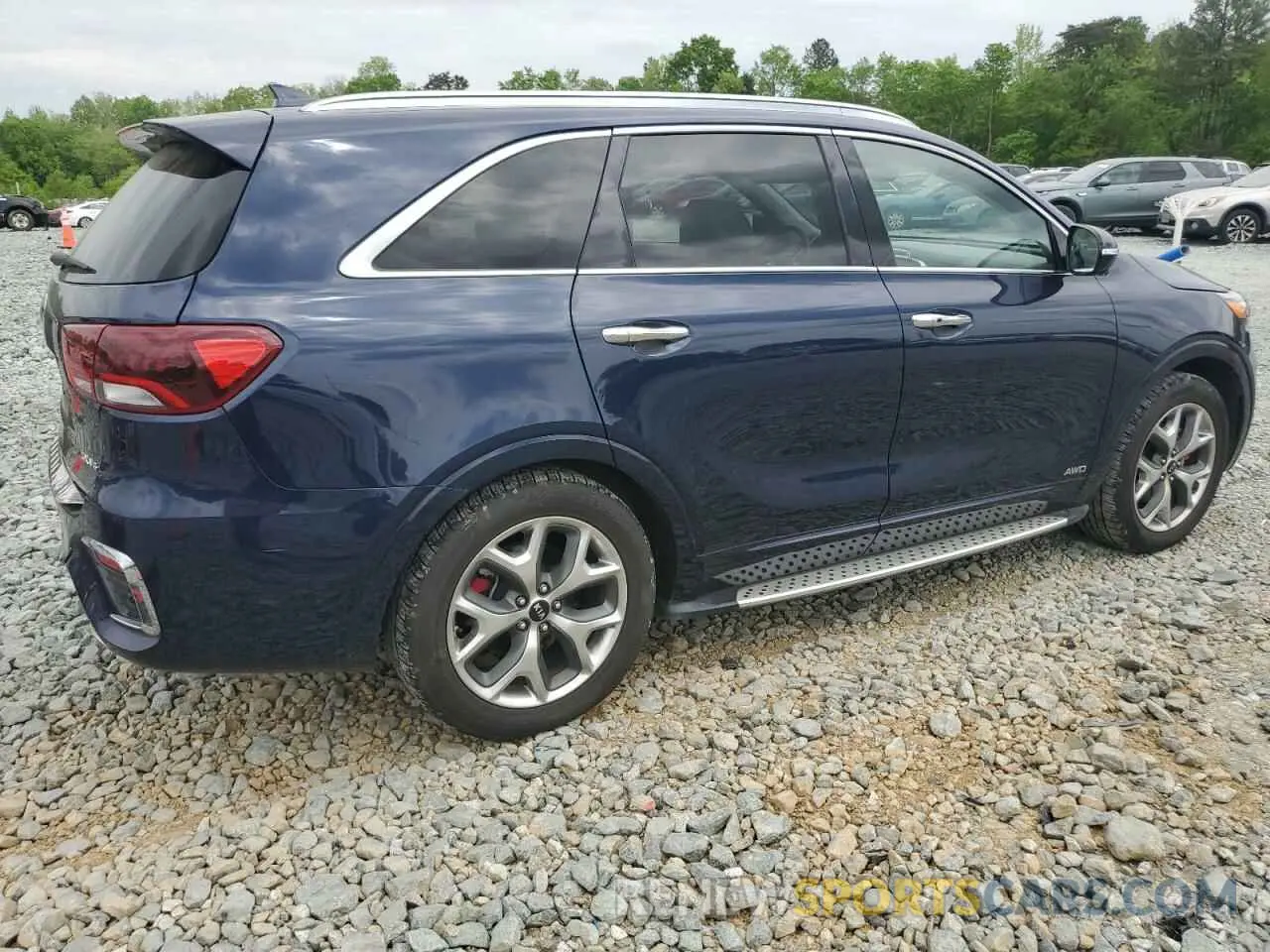 3 Photograph of a damaged car 5XYPKDA56KG477989 KIA SORENTO 2019