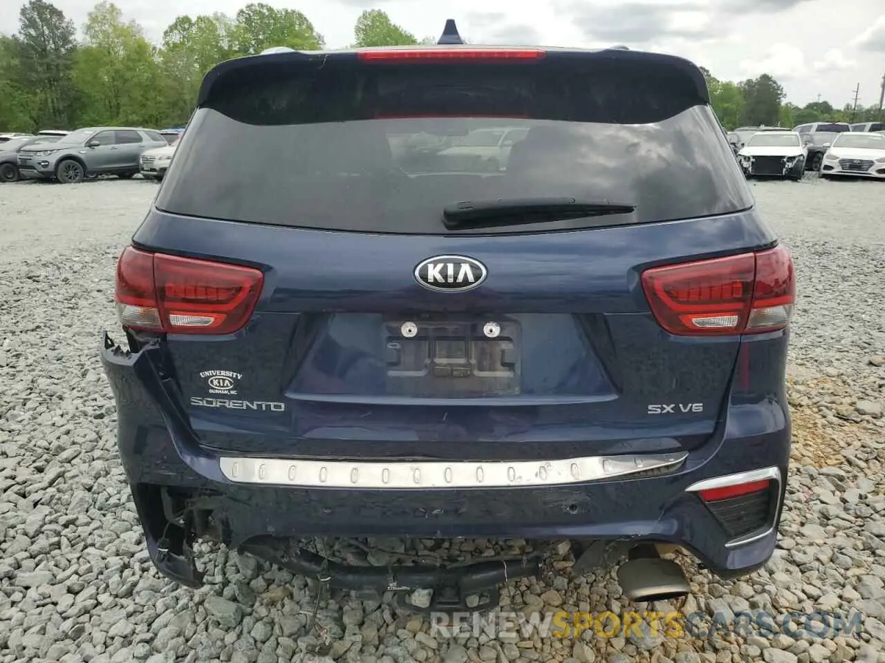 6 Photograph of a damaged car 5XYPKDA56KG477989 KIA SORENTO 2019