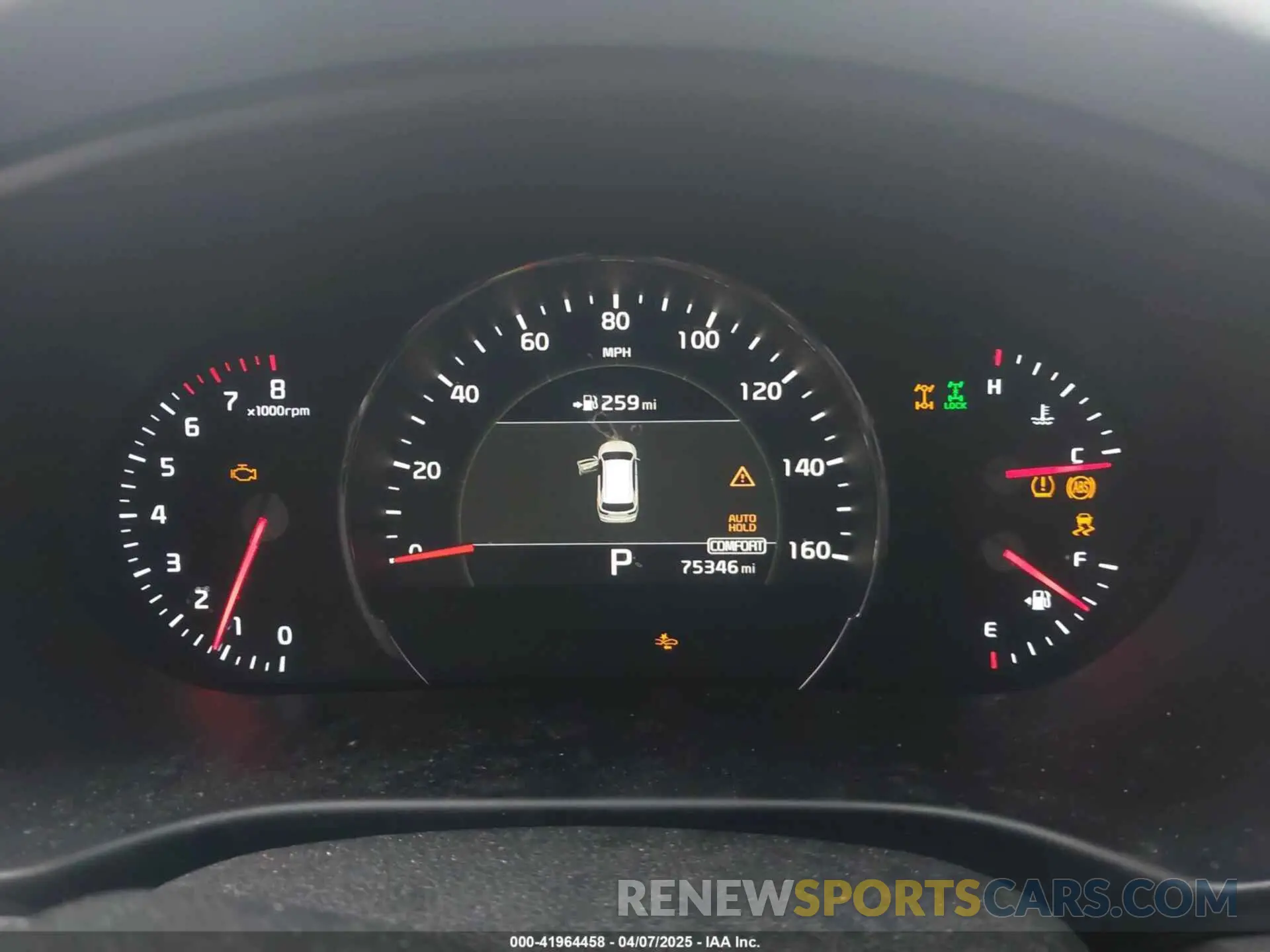 7 Photograph of a damaged car 5XYPKDA57KG533275 KIA SORENTO 2019