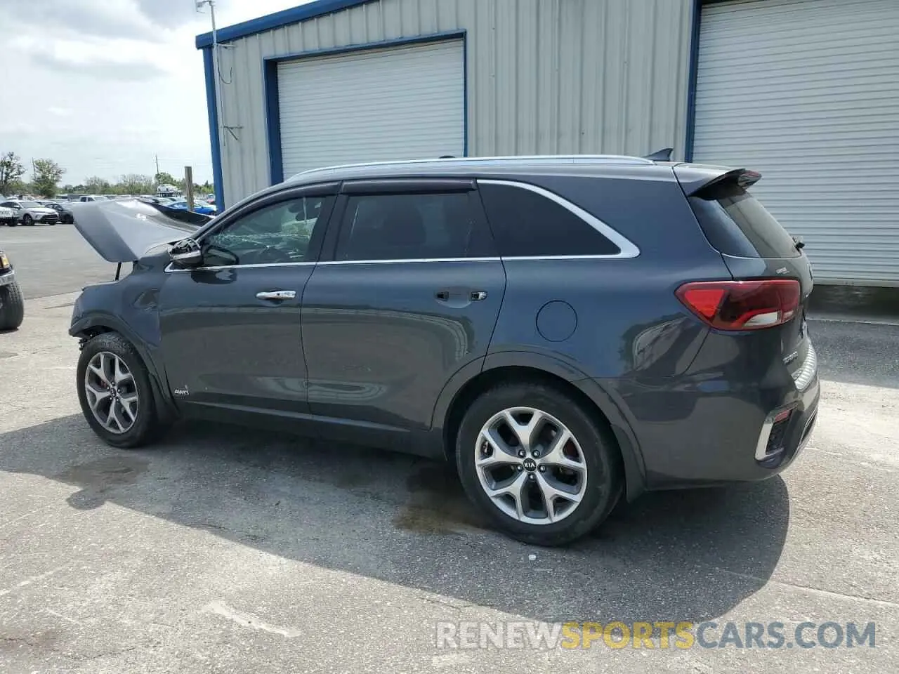 2 Photograph of a damaged car 5XYPKDA57KG537438 KIA SORENTO 2019