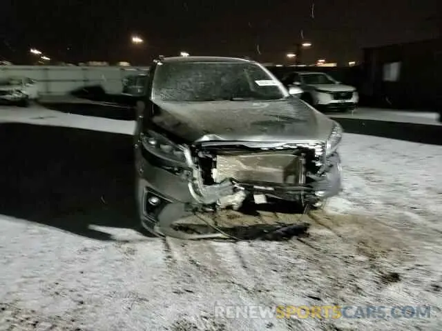 11 Photograph of a damaged car 5XYPKDA59KG514307 KIA SORENTO 2019