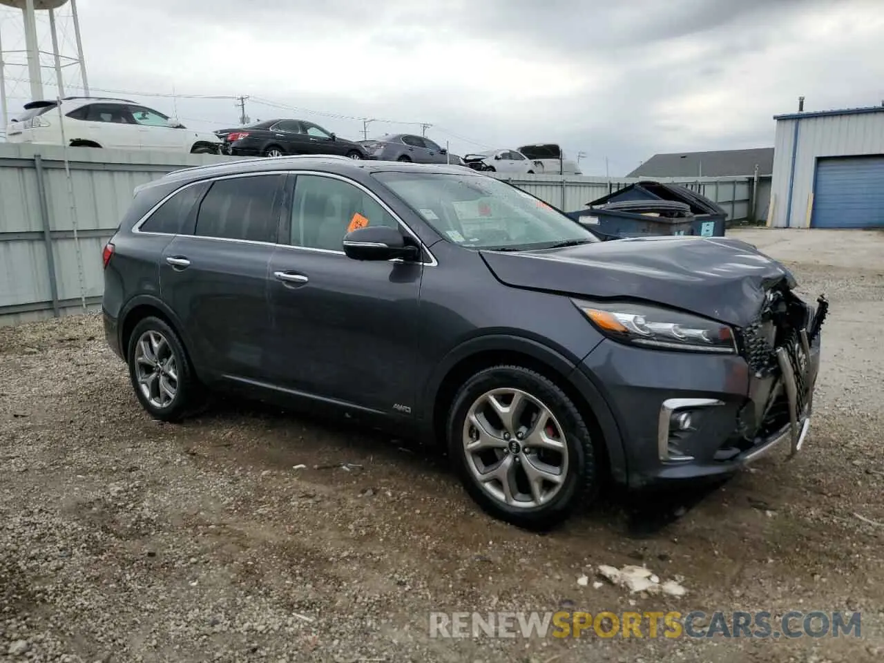 4 Photograph of a damaged car 5XYPKDA5XKG499803 KIA SORENTO 2019