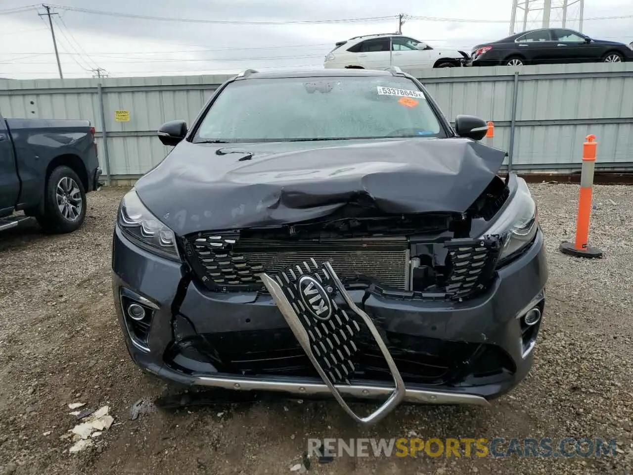 5 Photograph of a damaged car 5XYPKDA5XKG499803 KIA SORENTO 2019