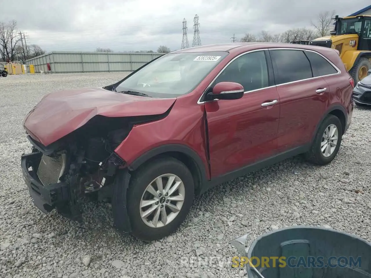 1 Photograph of a damaged car 5XYPG4A30LG641500 KIA SORENTO 2020