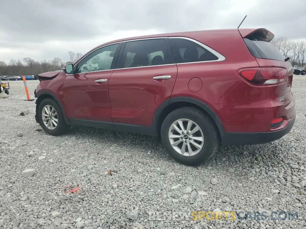 2 Photograph of a damaged car 5XYPG4A30LG641500 KIA SORENTO 2020