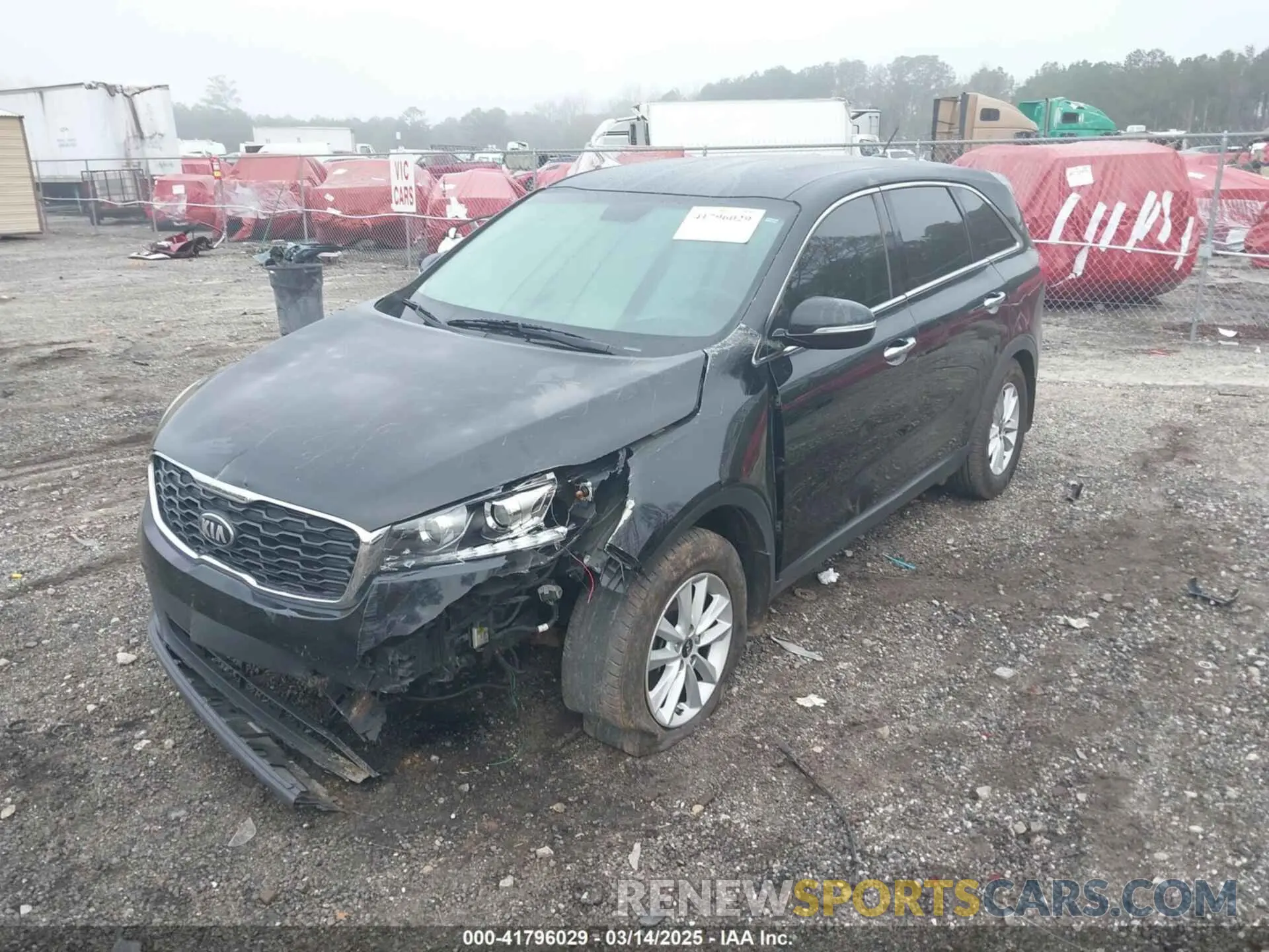 2 Photograph of a damaged car 5XYPG4A30LG644669 KIA SORENTO 2020