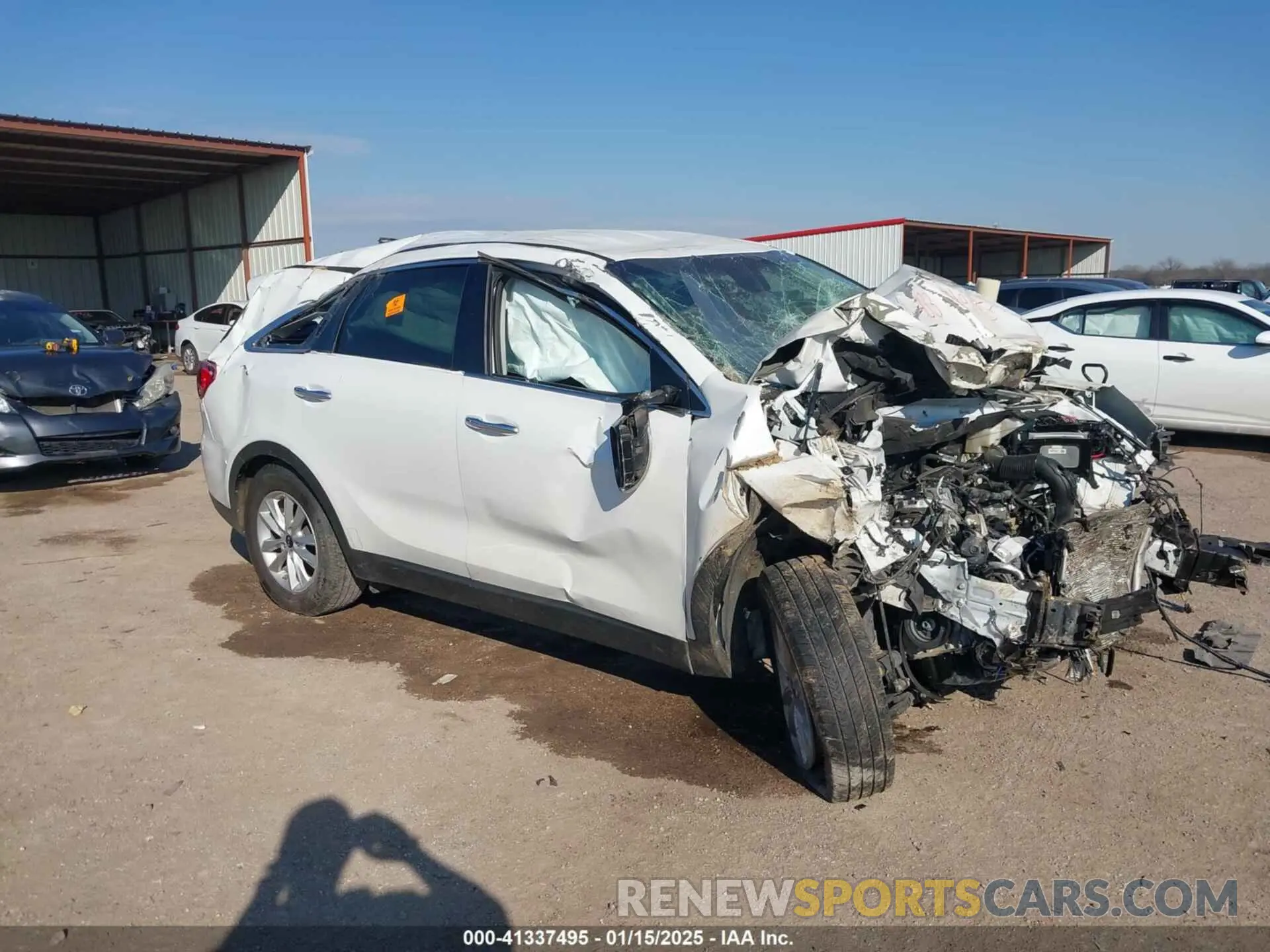 1 Photograph of a damaged car 5XYPG4A30LG711402 KIA SORENTO 2020