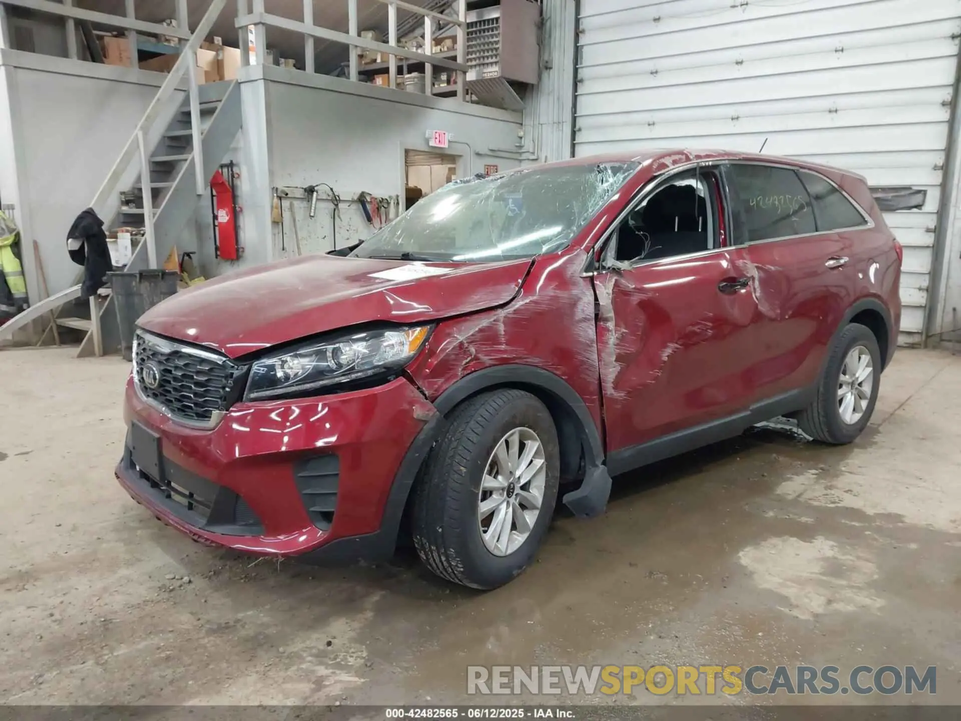 2 Photograph of a damaged car 5XYPG4A31LG648049 KIA SORENTO 2020