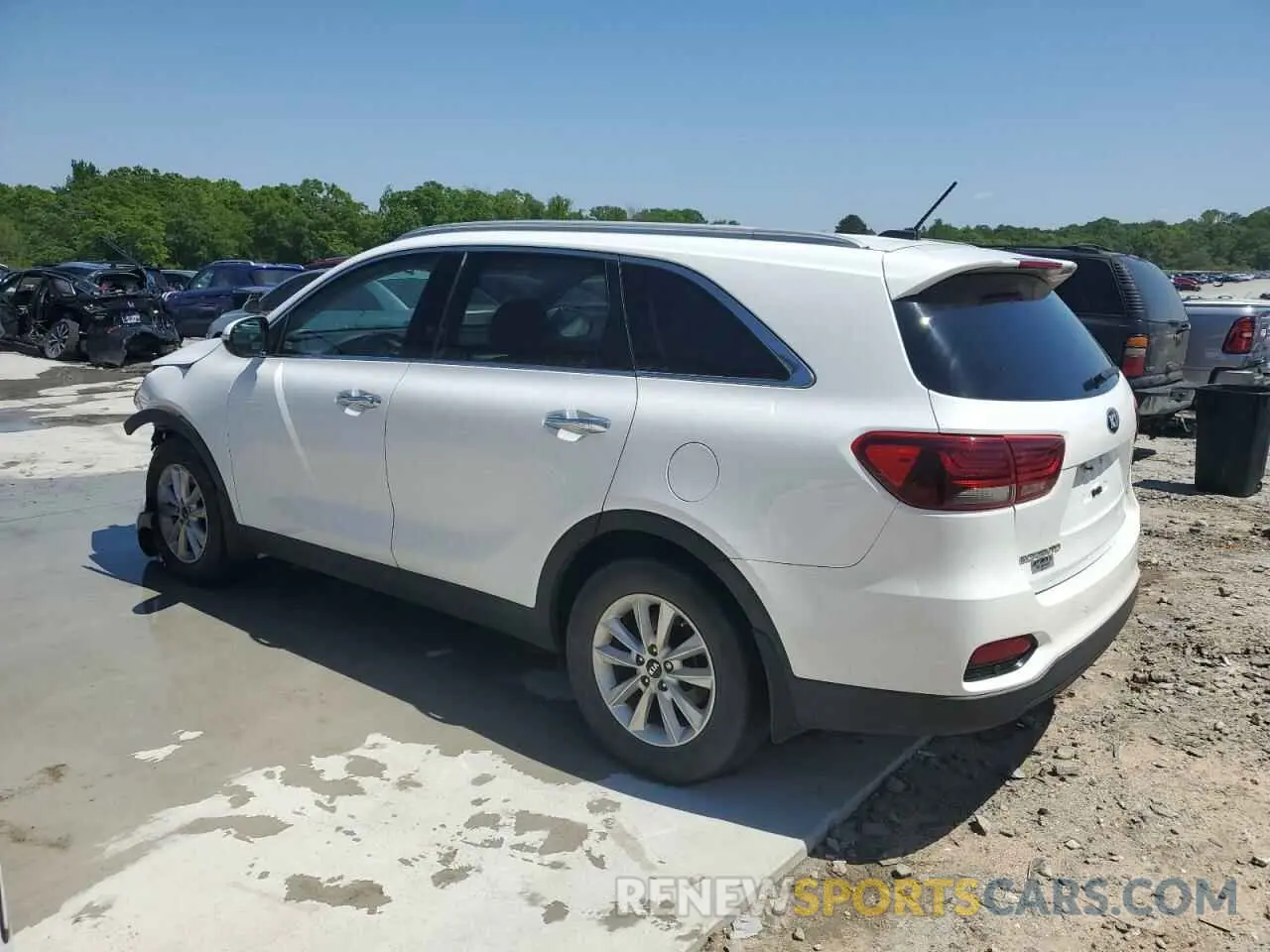 2 Photograph of a damaged car 5XYPG4A32LG635861 KIA SORENTO 2020