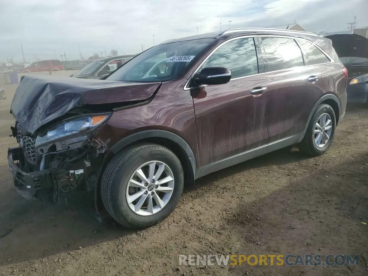 1 Photograph of a damaged car 5XYPG4A32LG650912 KIA SORENTO 2020