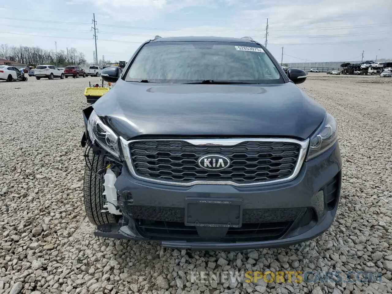 5 Photograph of a damaged car 5XYPG4A32LG658895 KIA SORENTO 2020