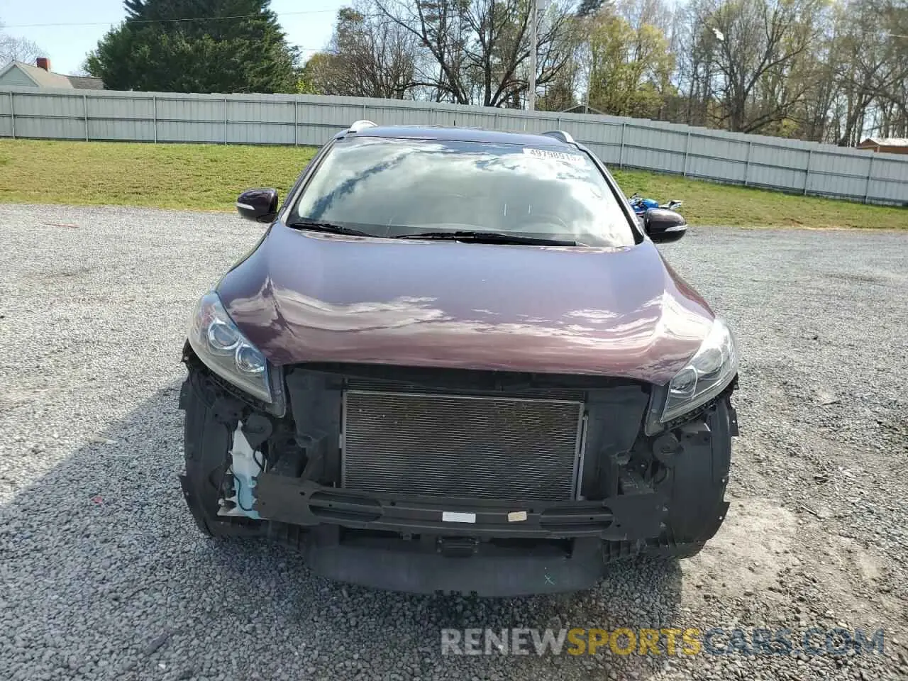 5 Photograph of a damaged car 5XYPG4A32LG661876 KIA SORENTO 2020