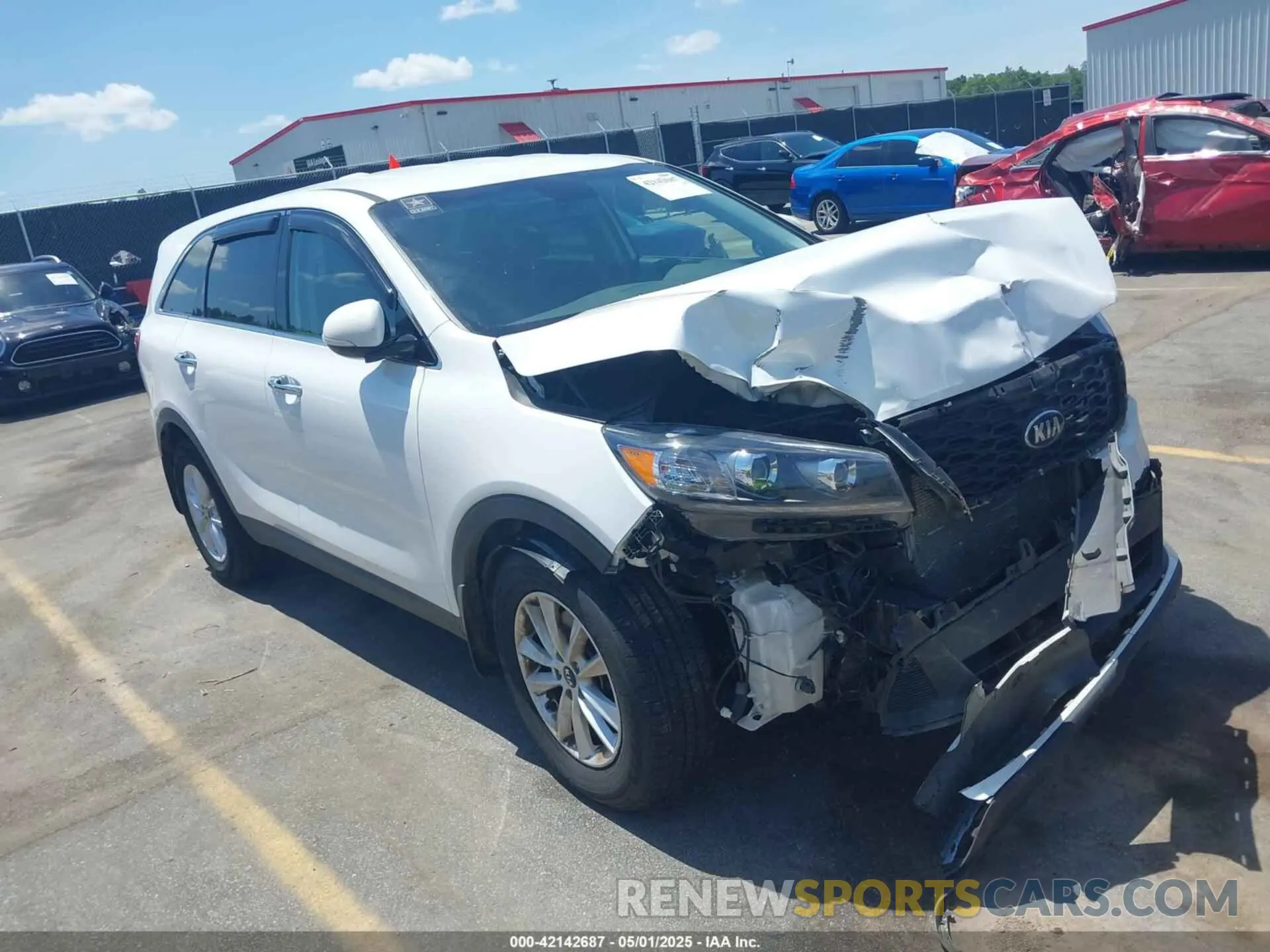 1 Photograph of a damaged car 5XYPG4A32LG670979 KIA SORENTO 2020