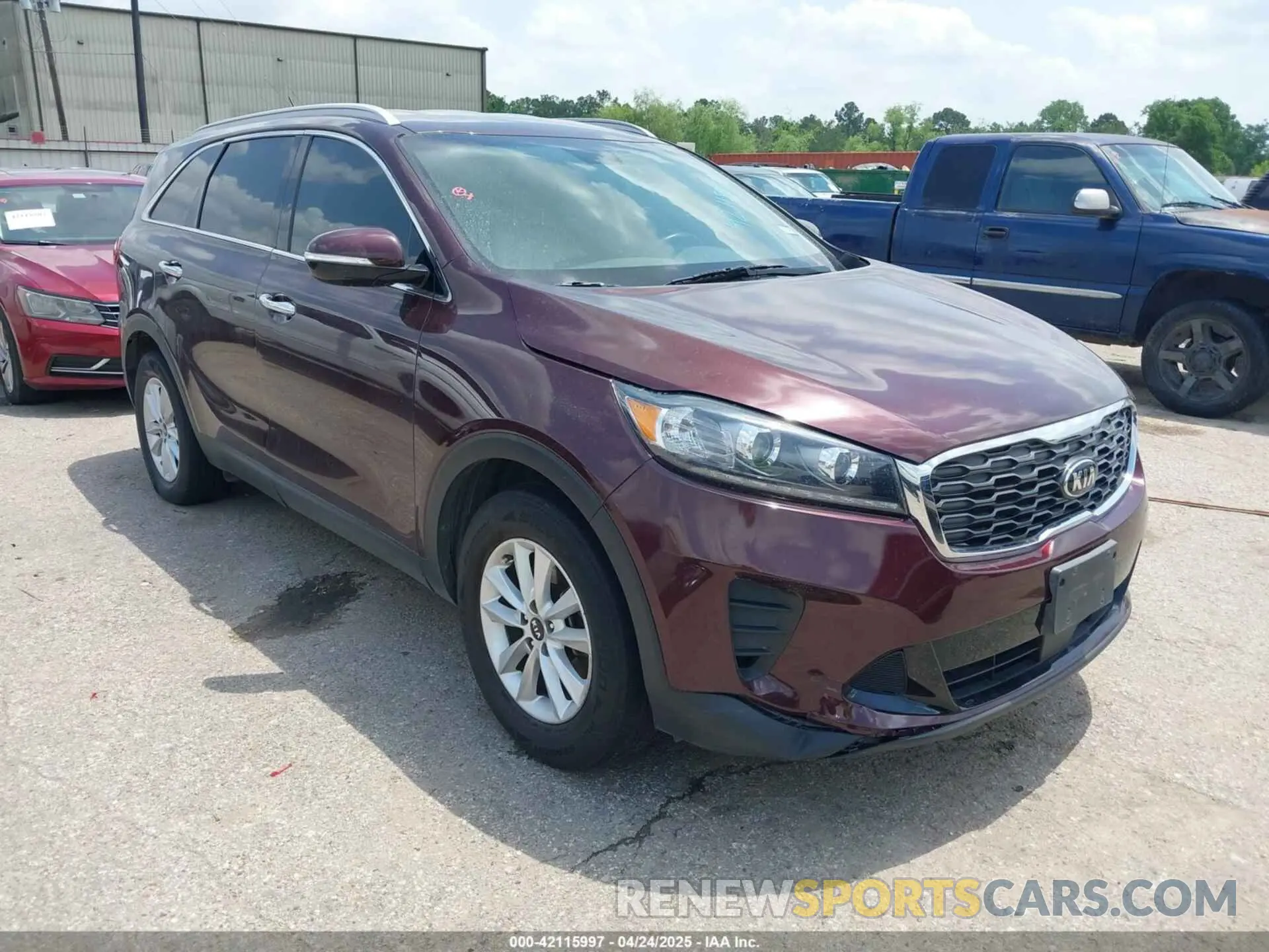 1 Photograph of a damaged car 5XYPG4A32LG685563 KIA SORENTO 2020