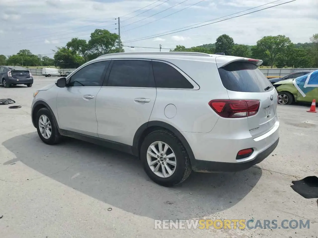 2 Photograph of a damaged car 5XYPG4A33LG628479 KIA SORENTO 2020