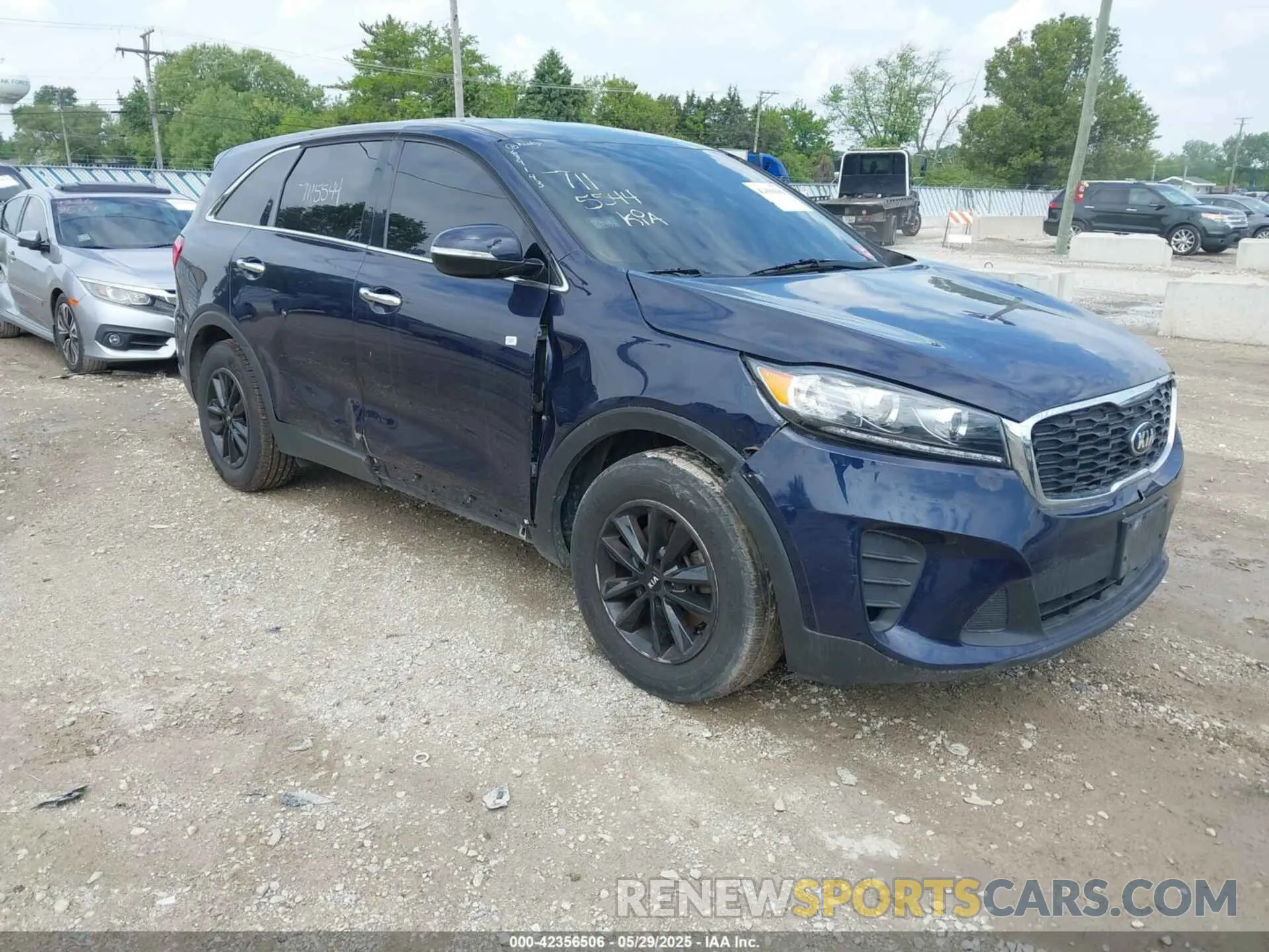 1 Photograph of a damaged car 5XYPG4A33LG639143 KIA SORENTO 2020