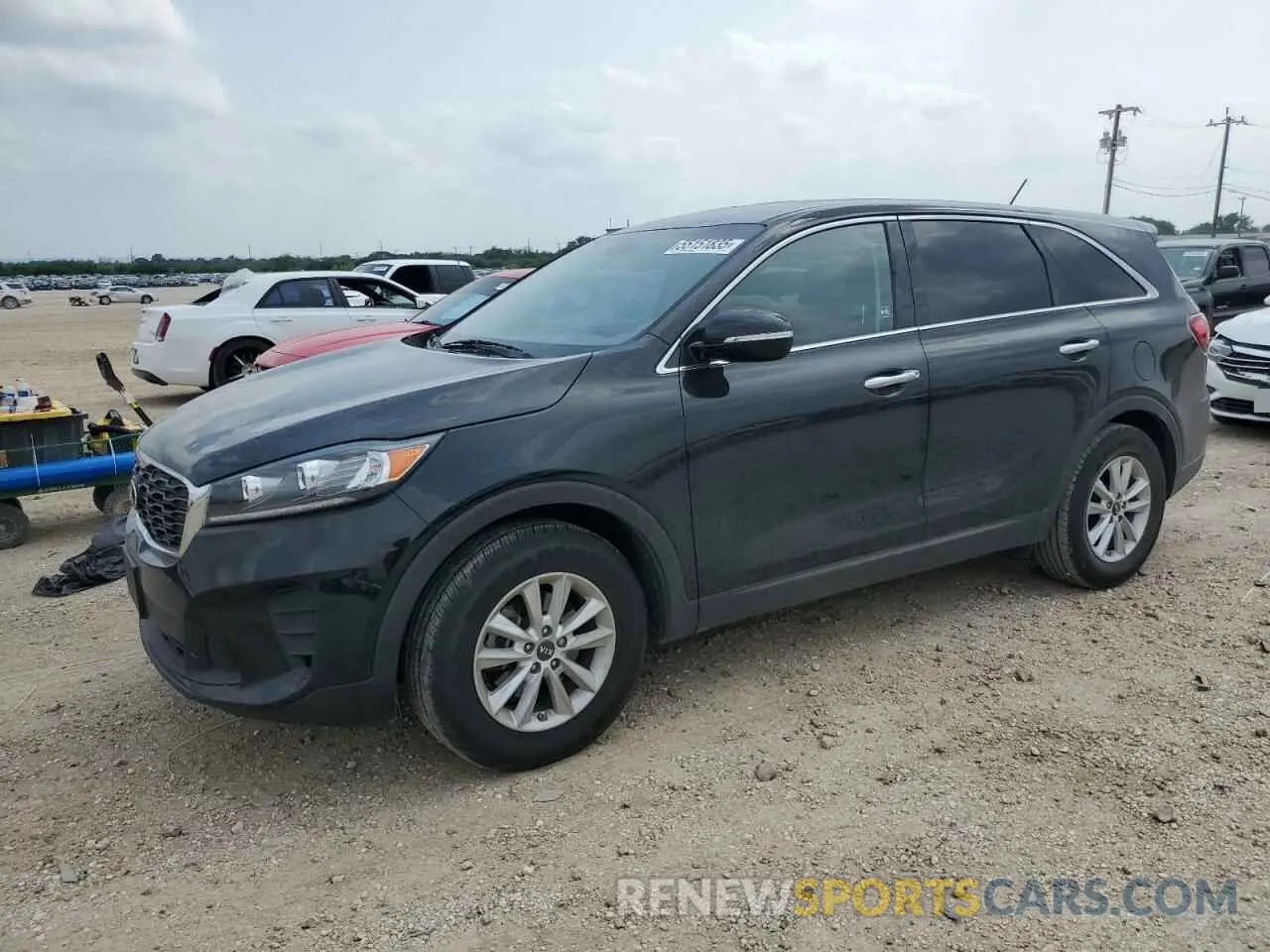 1 Photograph of a damaged car 5XYPG4A33LG643287 KIA SORENTO 2020