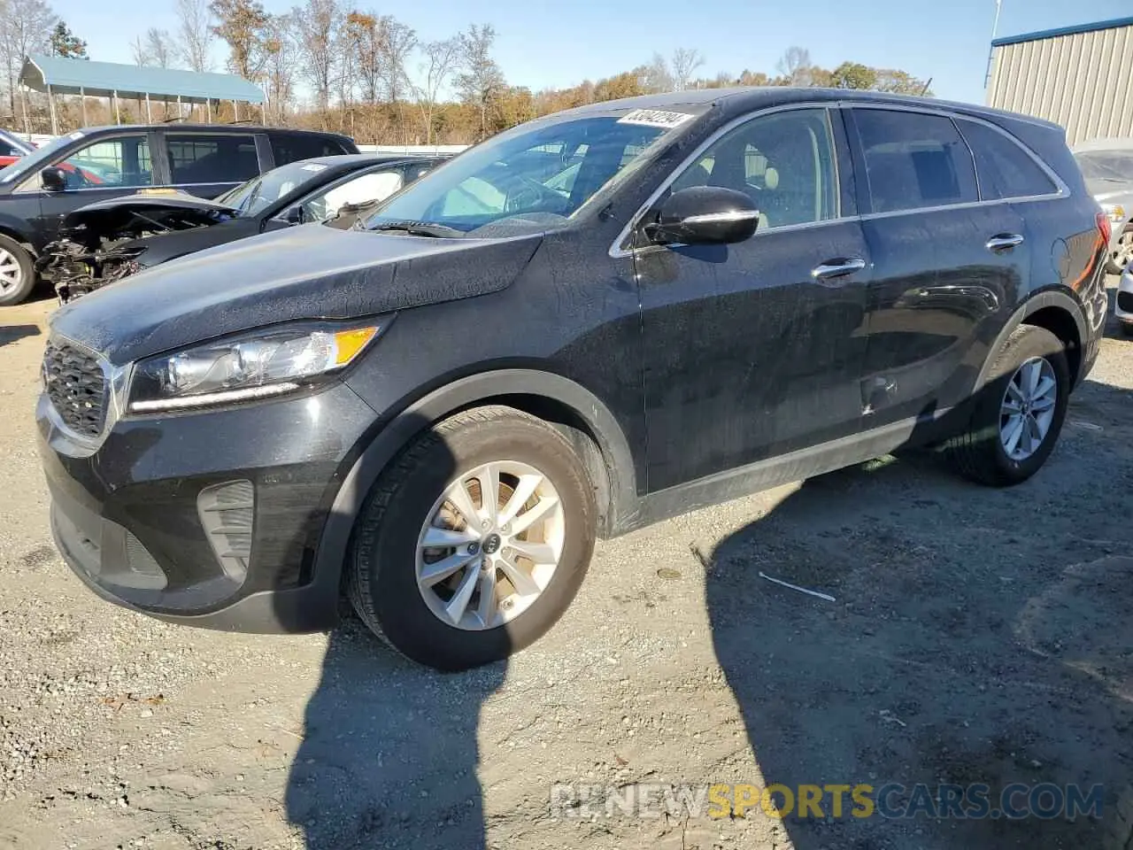 1 Photograph of a damaged car 5XYPG4A33LG644357 KIA SORENTO 2020