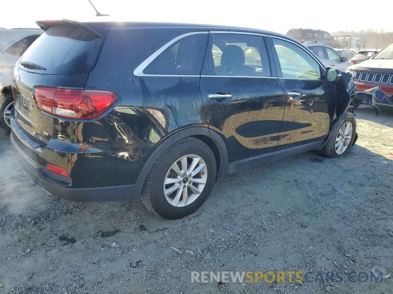 3 Photograph of a damaged car 5XYPG4A33LG644357 KIA SORENTO 2020