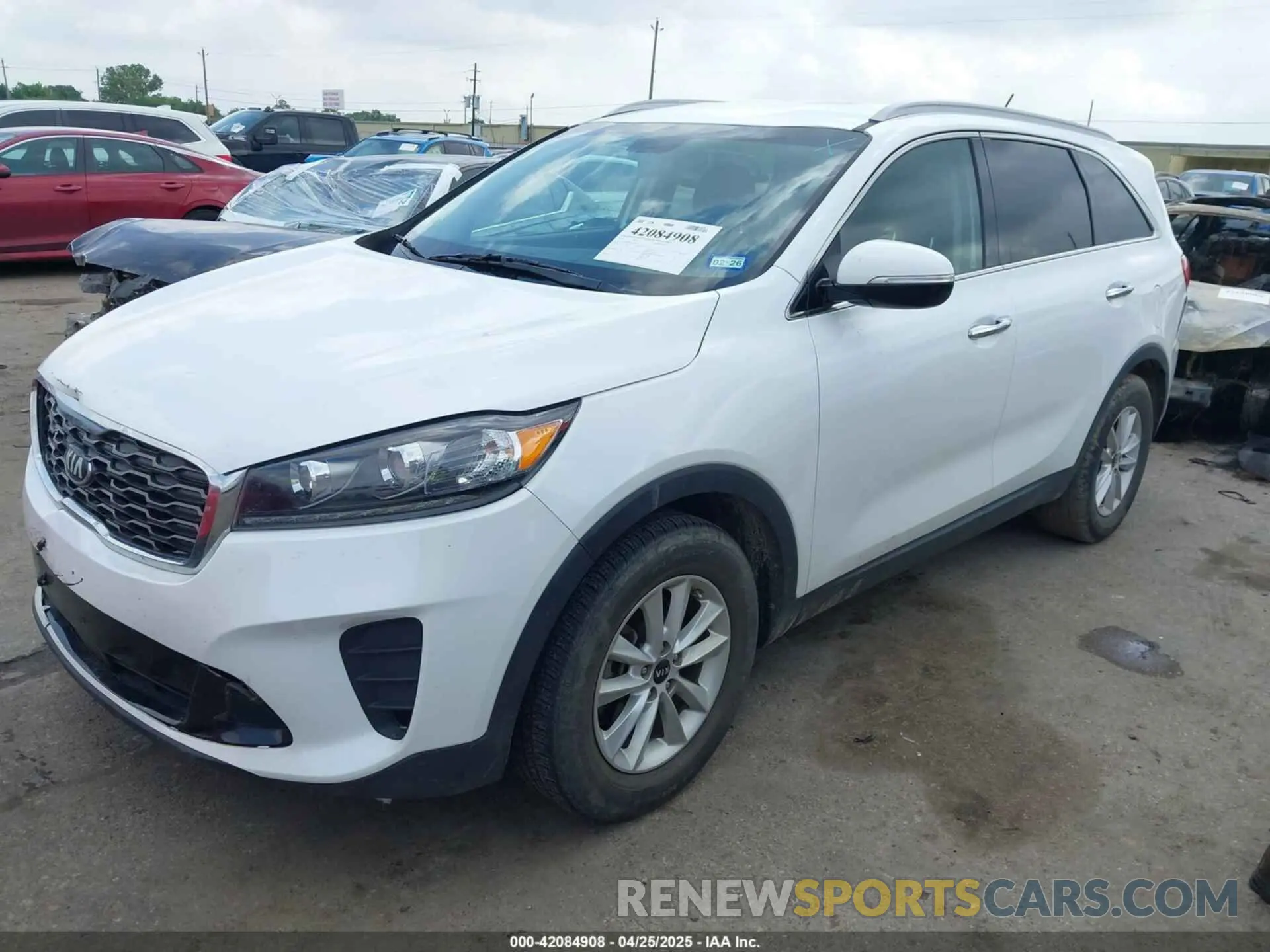 2 Photograph of a damaged car 5XYPG4A33LG661840 KIA SORENTO 2020
