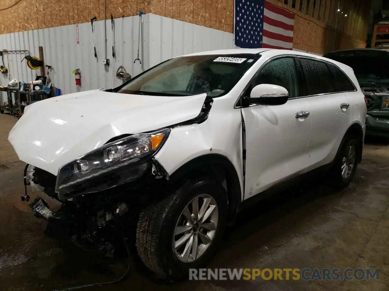 1 Photograph of a damaged car 5XYPG4A33LG683692 KIA SORENTO 2020