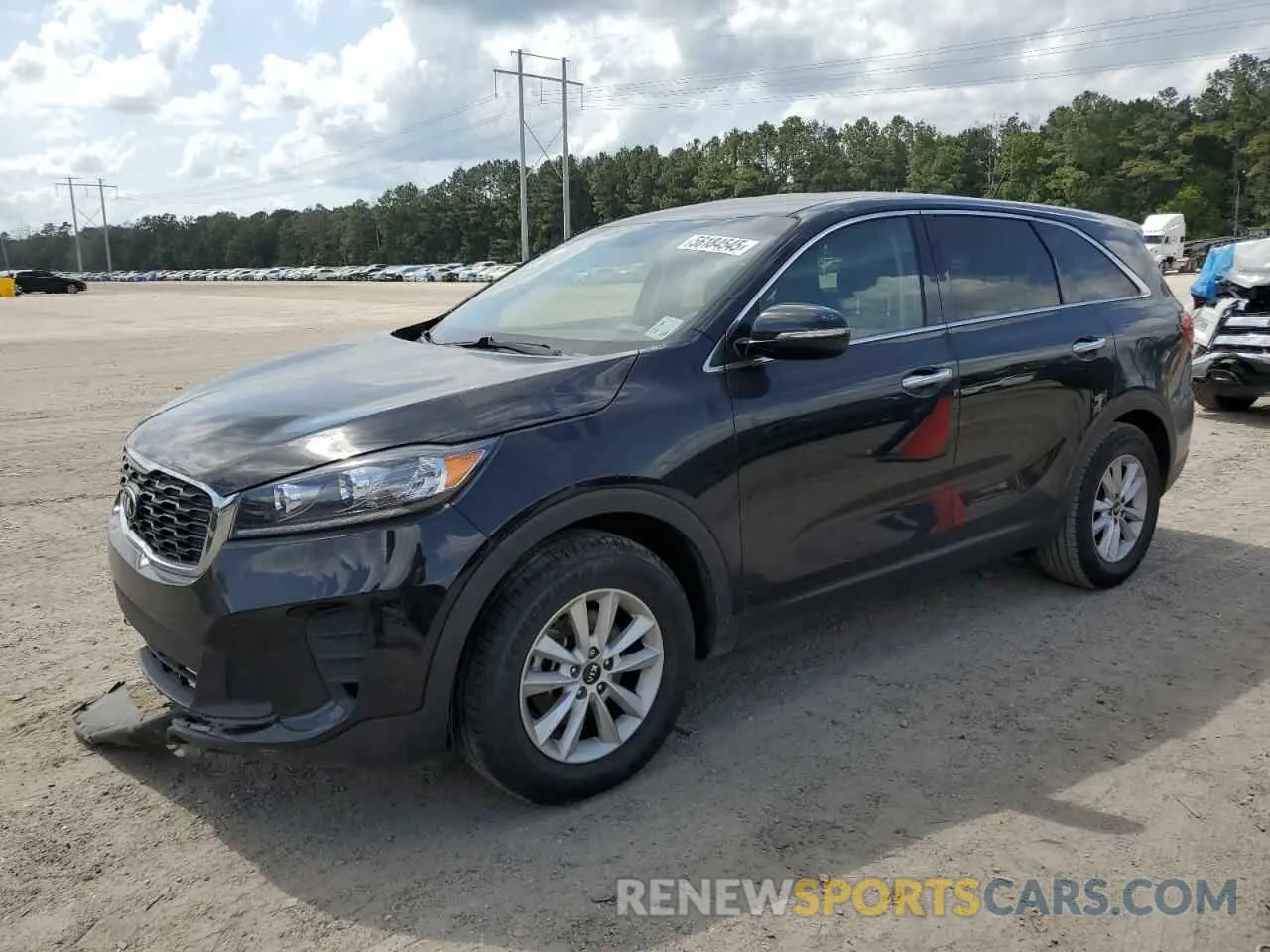 1 Photograph of a damaged car 5XYPG4A34LG625087 KIA SORENTO 2020