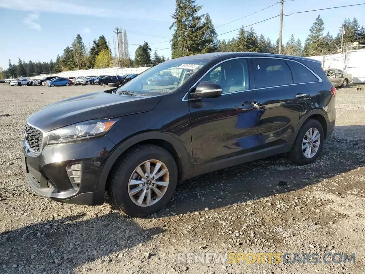 1 Photograph of a damaged car 5XYPG4A34LG625882 KIA SORENTO 2020