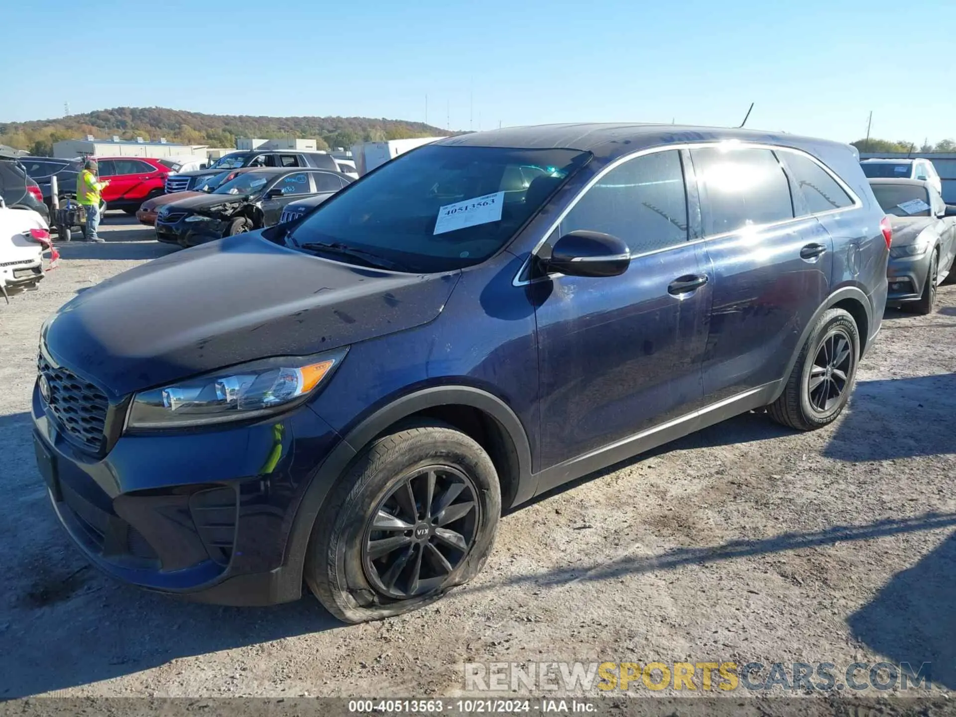 2 Photograph of a damaged car 5XYPG4A34LG631388 KIA SORENTO 2020