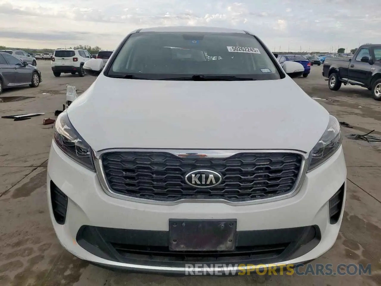 5 Photograph of a damaged car 5XYPG4A34LG647476 KIA SORENTO 2020