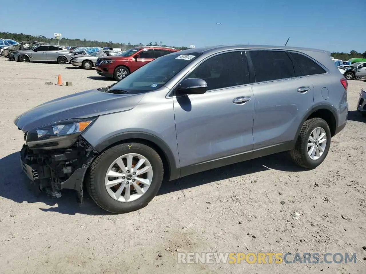 1 Photograph of a damaged car 5XYPG4A35LG651763 KIA SORENTO 2020