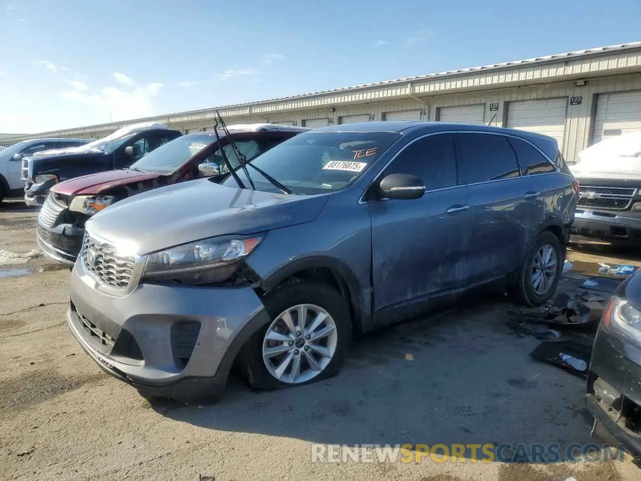 1 Photograph of a damaged car 5XYPG4A35LG654114 KIA SORENTO 2020