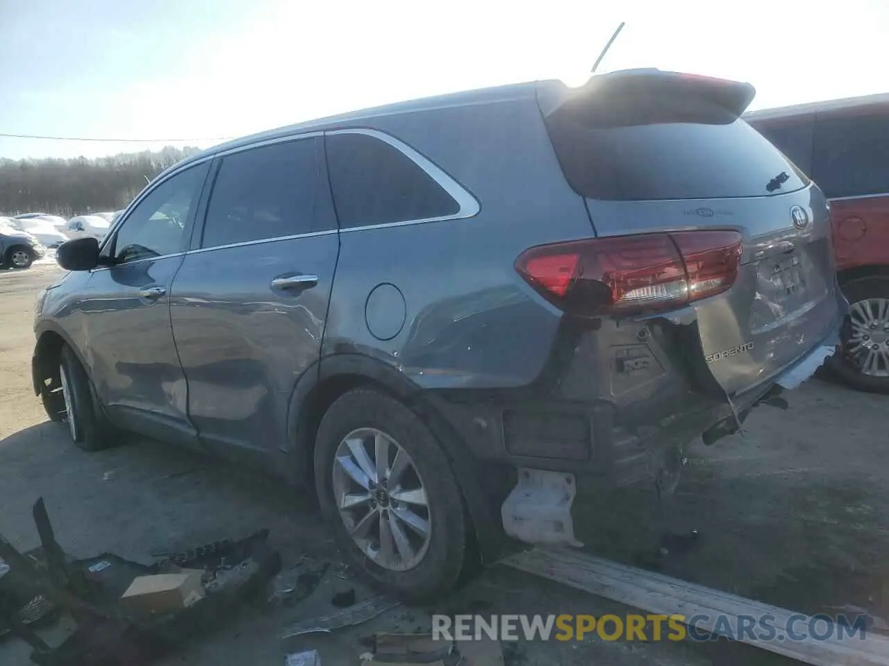 2 Photograph of a damaged car 5XYPG4A35LG654114 KIA SORENTO 2020