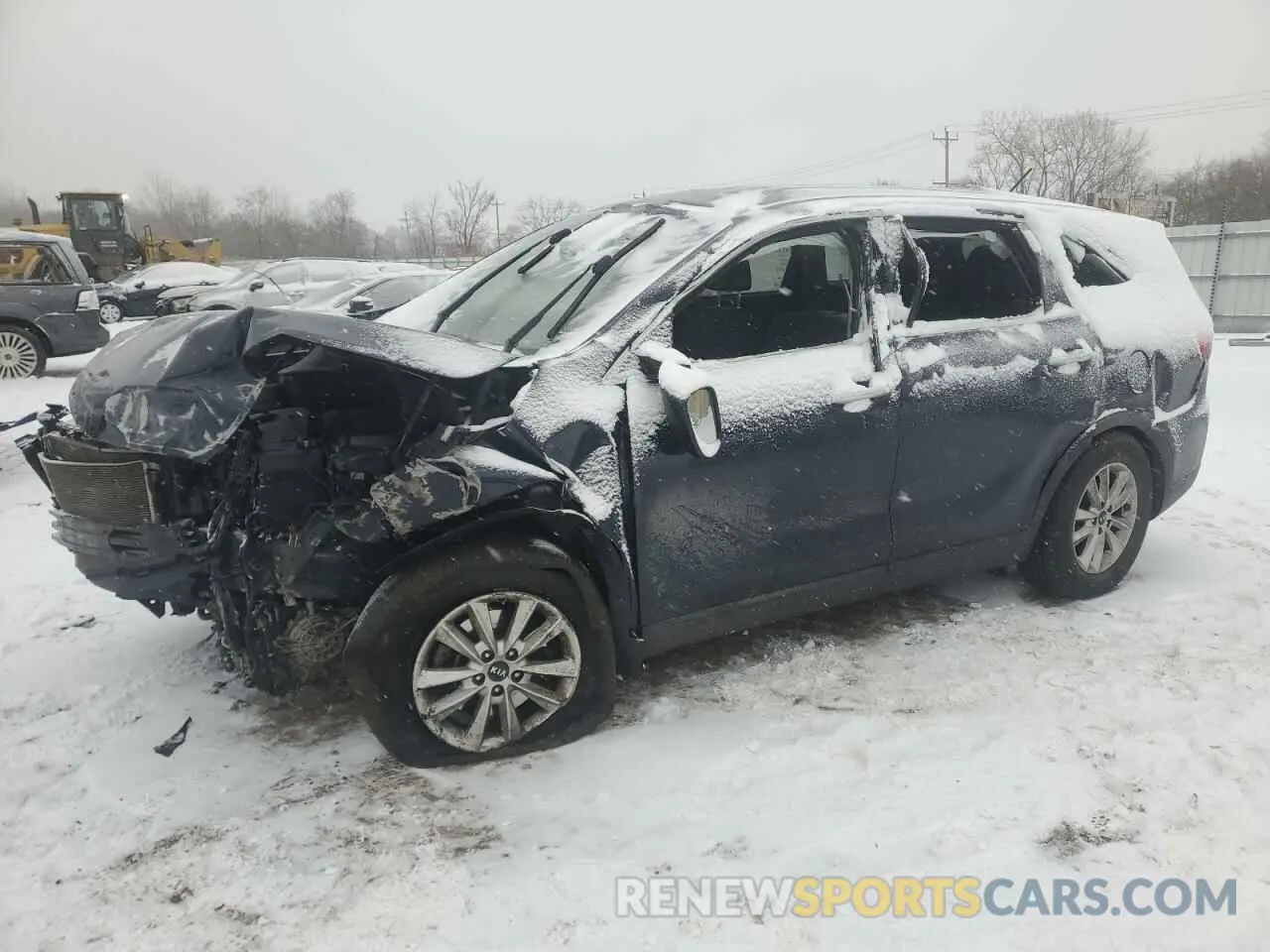 1 Photograph of a damaged car 5XYPG4A35LG693639 KIA SORENTO 2020