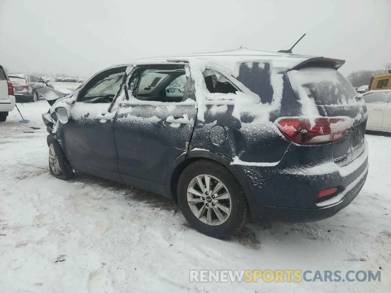 2 Photograph of a damaged car 5XYPG4A35LG693639 KIA SORENTO 2020