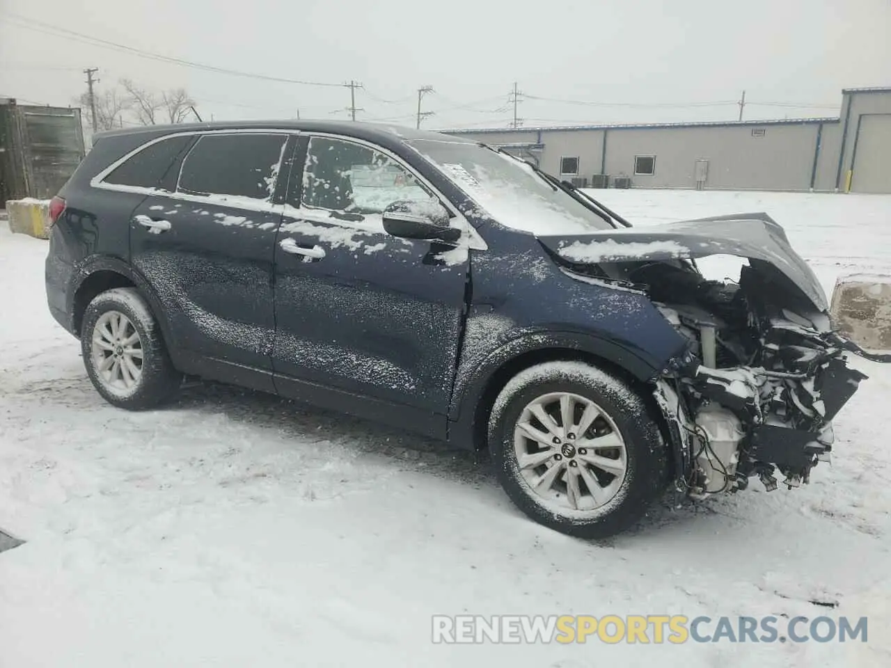 4 Photograph of a damaged car 5XYPG4A35LG693639 KIA SORENTO 2020