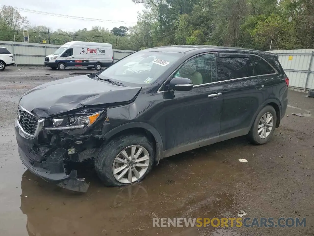 1 Photograph of a damaged car 5XYPG4A36LG658401 KIA SORENTO 2020