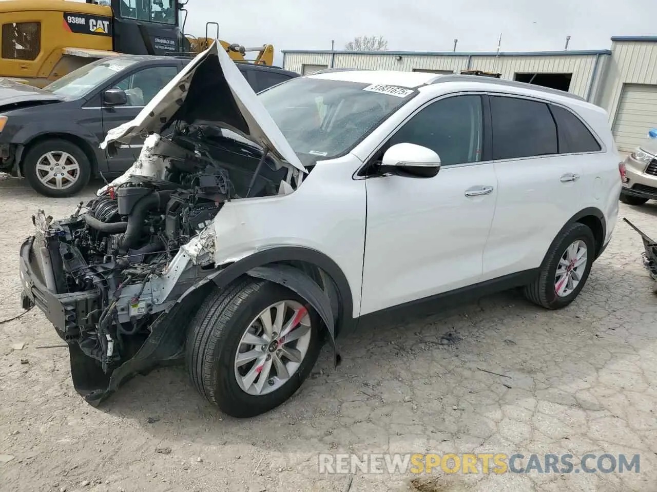 1 Photograph of a damaged car 5XYPG4A36LG663775 KIA SORENTO 2020