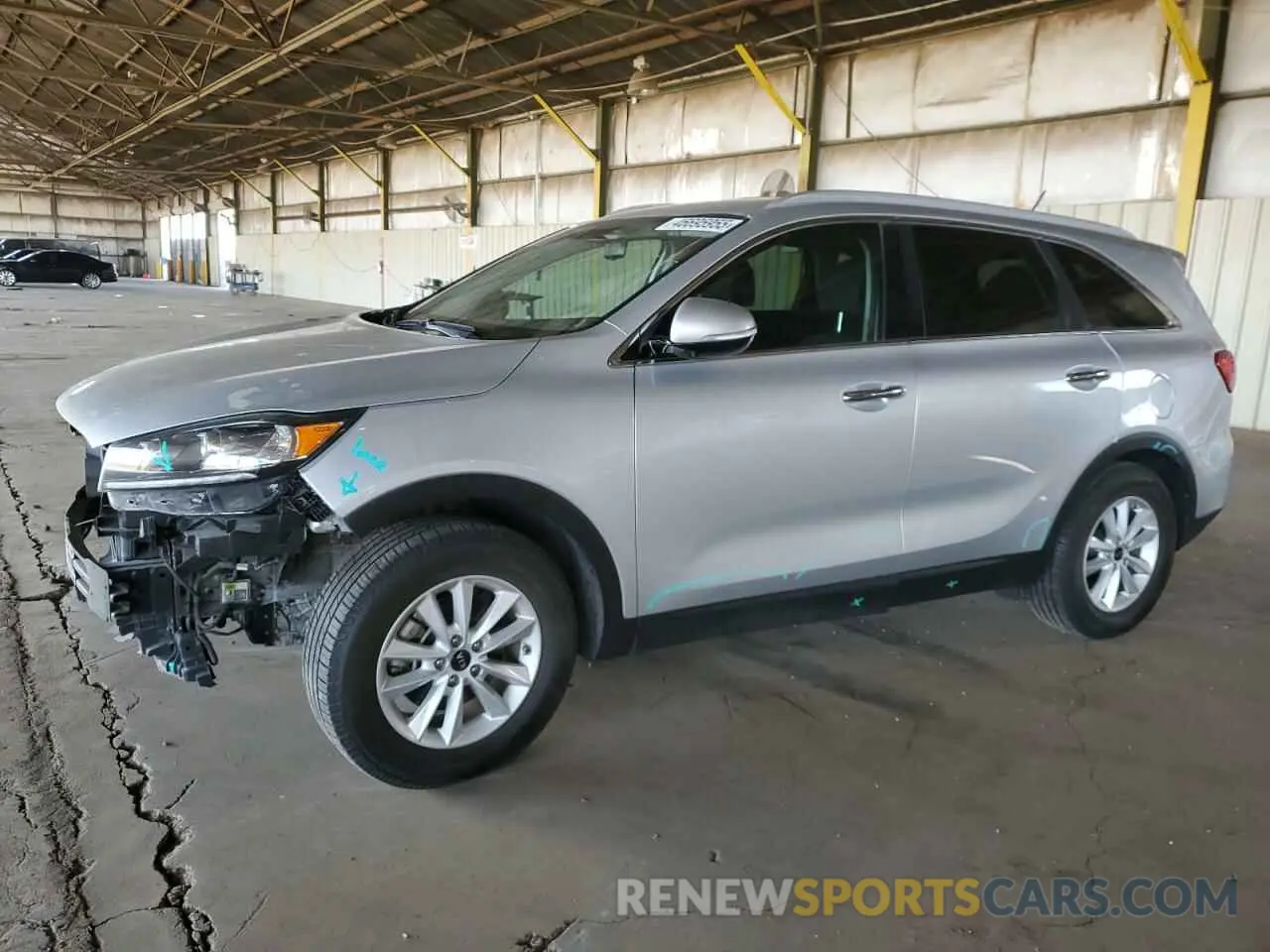 1 Photograph of a damaged car 5XYPG4A37LG635838 KIA SORENTO 2020