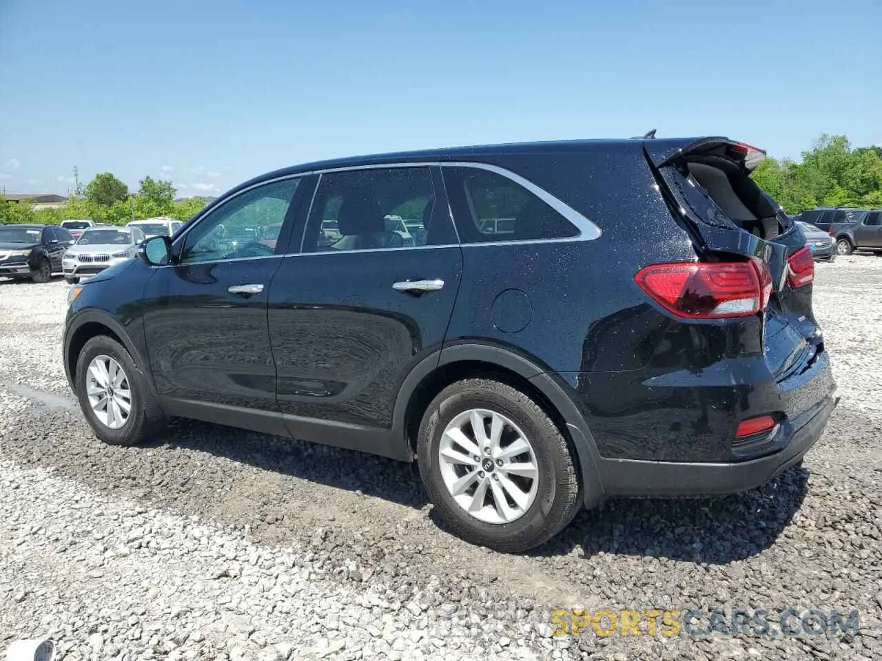 2 Photograph of a damaged car 5XYPG4A37LG659668 KIA SORENTO 2020