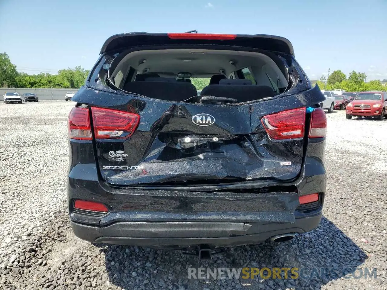 6 Photograph of a damaged car 5XYPG4A37LG659668 KIA SORENTO 2020