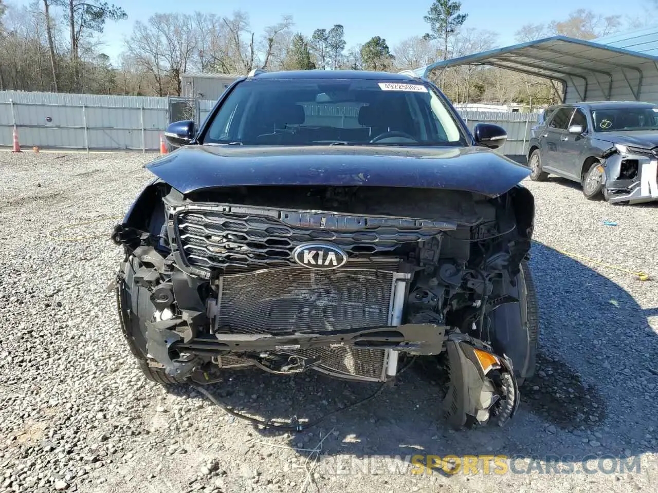 5 Photograph of a damaged car 5XYPG4A37LG671559 KIA SORENTO 2020