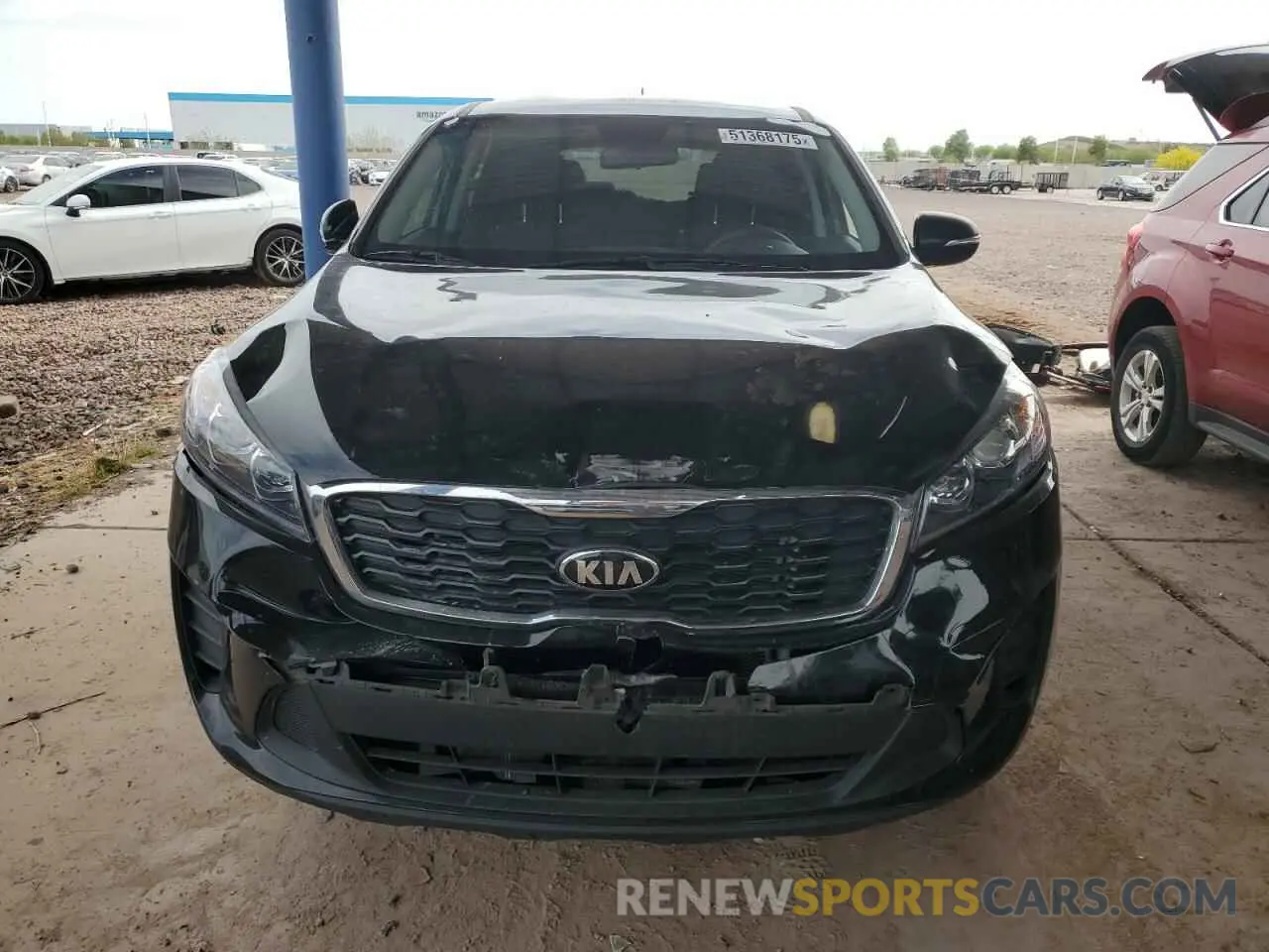 5 Photograph of a damaged car 5XYPG4A37LG686899 KIA SORENTO 2020