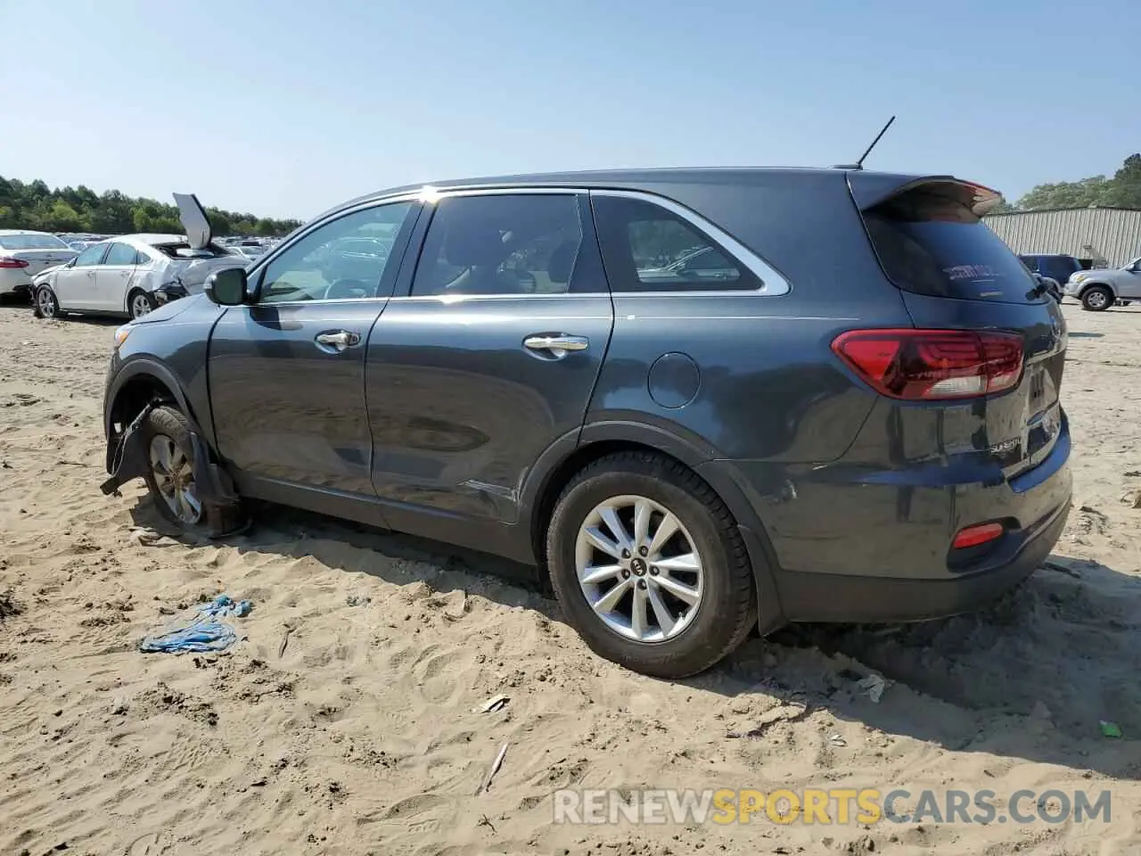 2 Photograph of a damaged car 5XYPG4A37LG690533 KIA SORENTO 2020