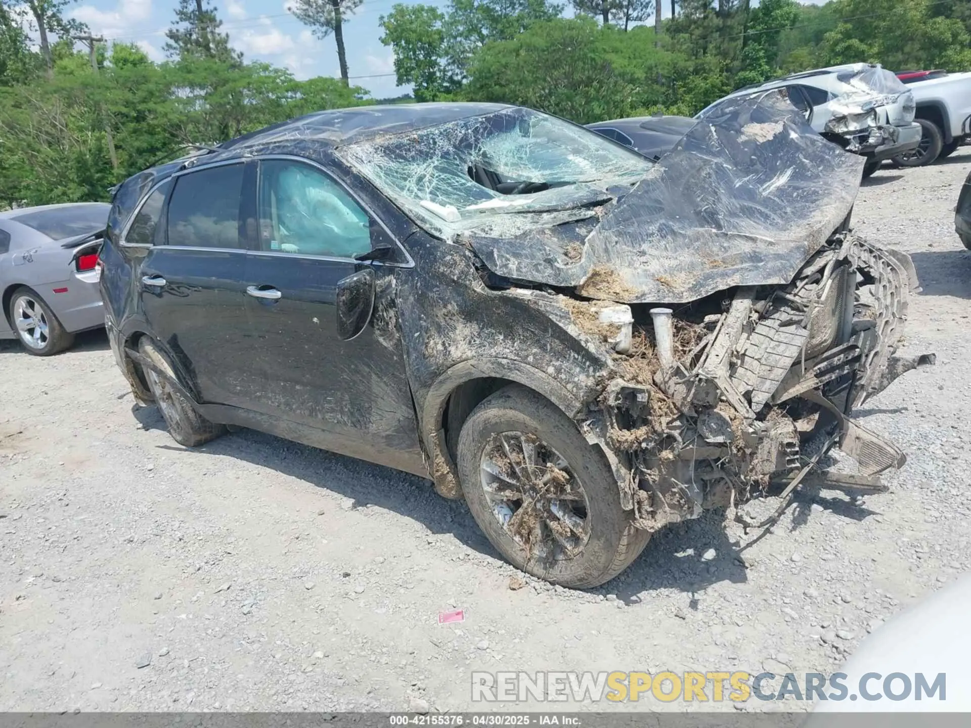 1 Photograph of a damaged car 5XYPG4A38LG625755 KIA SORENTO 2020
