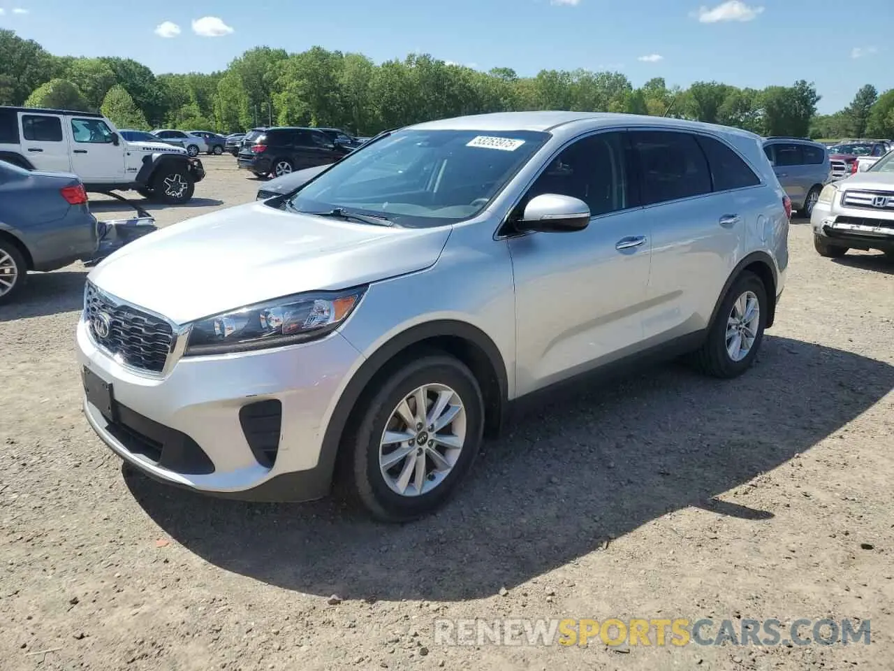 1 Photograph of a damaged car 5XYPG4A38LG687673 KIA SORENTO 2020