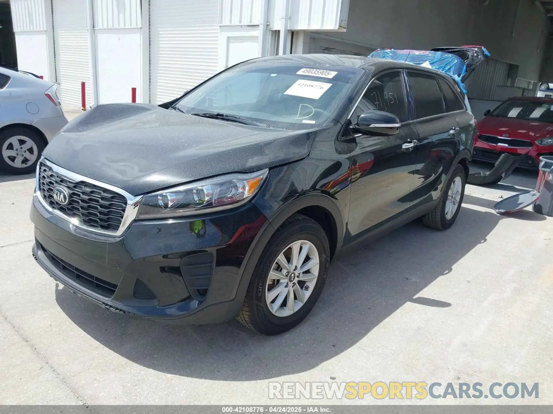2 Photograph of a damaged car 5XYPG4A39LG685463 KIA SORENTO 2020